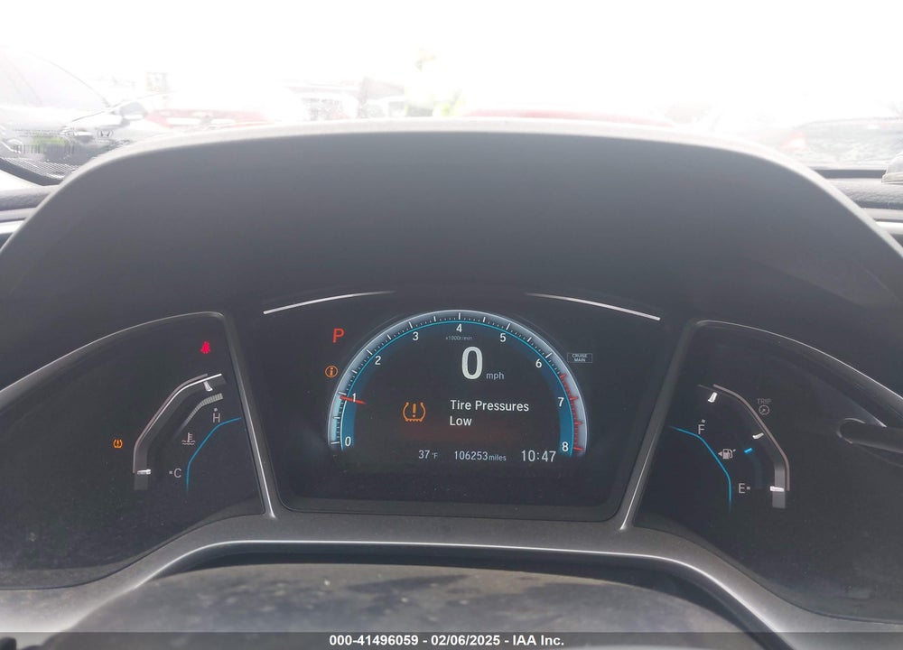 2016 HONDA CIVIC VIN: 19XFC1F73GE035533