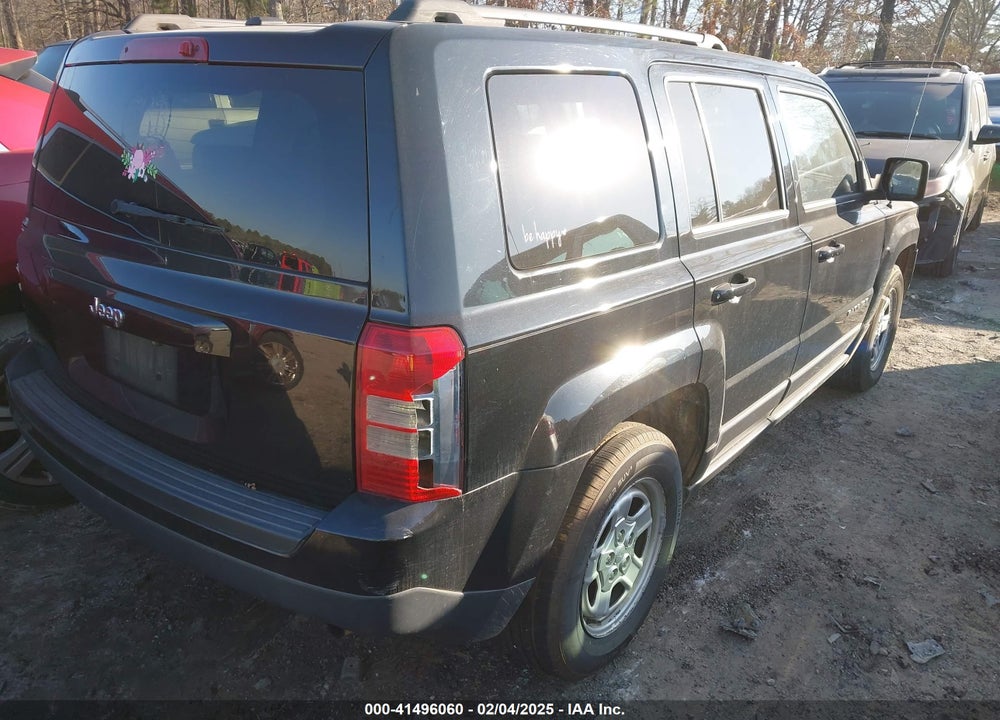2016 JEEP PATRIOT VIN: 1C4NJPBAXGD688514