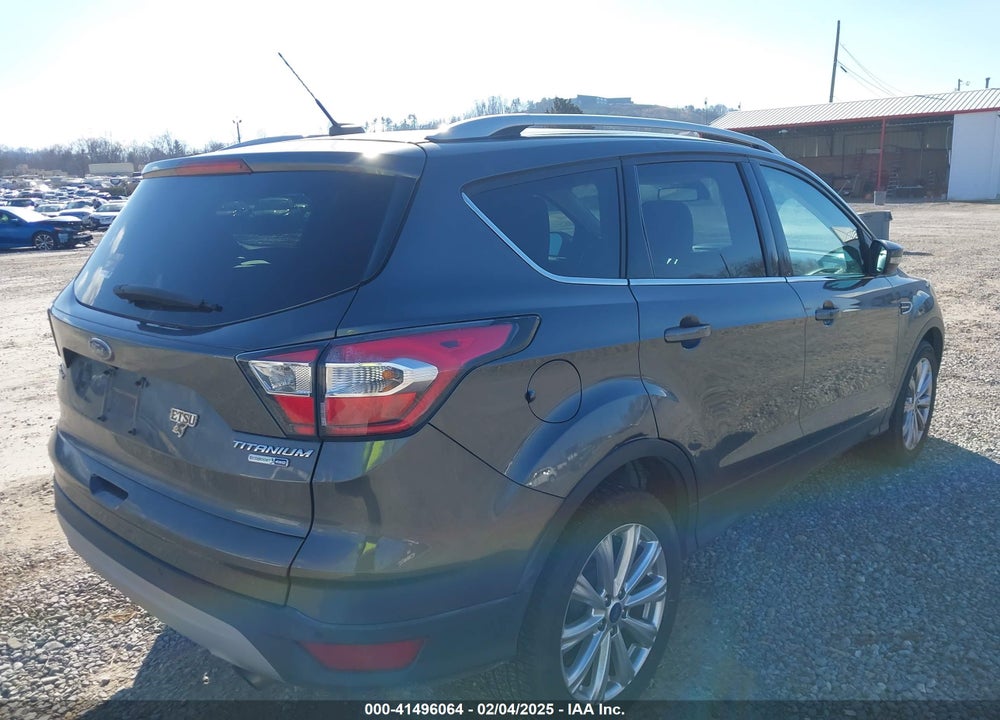 2017 FORD ESCAPE TITANIUM VIN: 1FMCU9JD6HUA78340