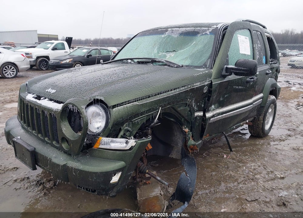 2006 JEEP LIBERTY SPORT VIN: 1J4GL48K86W214625