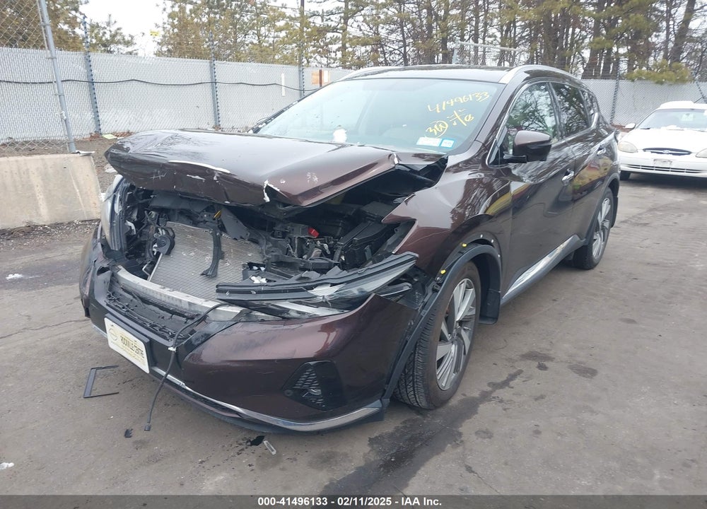2019 NISSAN MURANO VIN: 5N1AZ2MS6KN119657