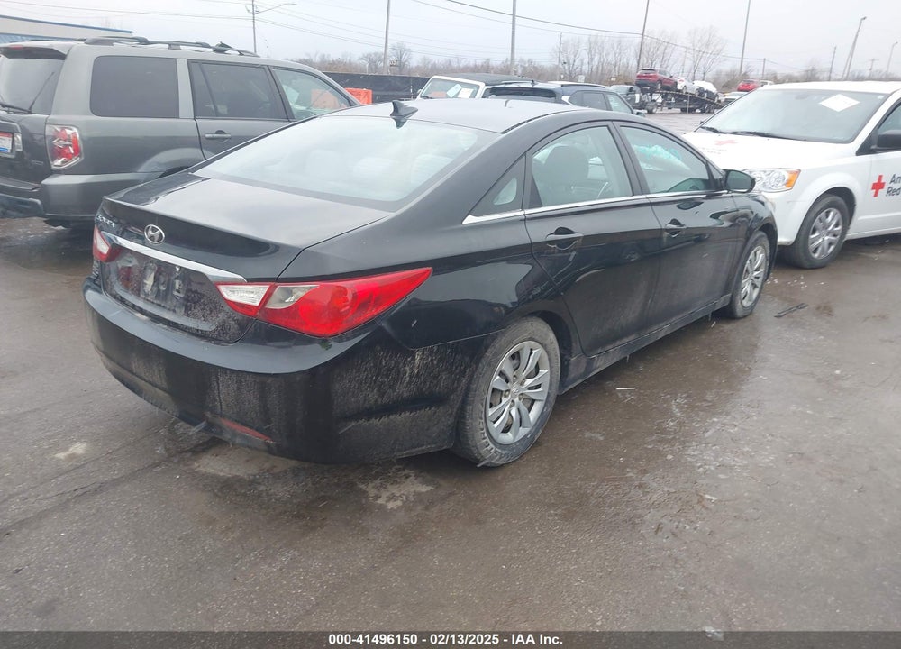 2011 HYUNDAI SONATA GLS VIN: 5NPEB4AC1BH009599