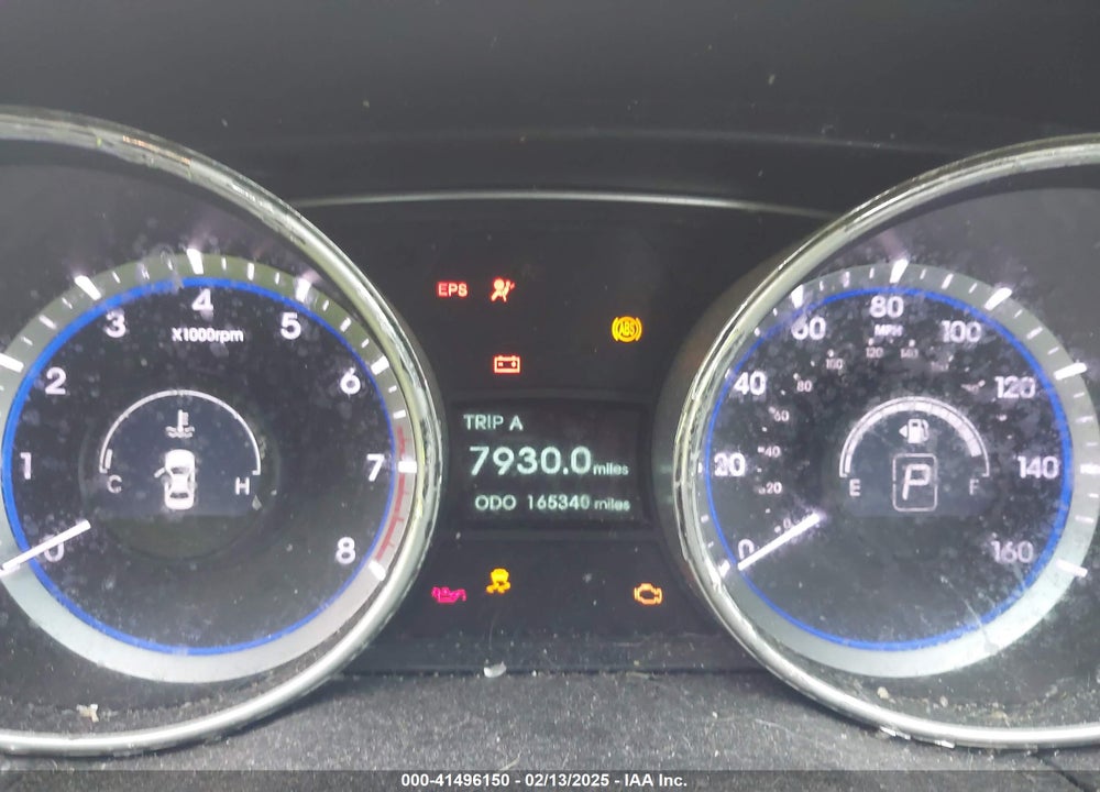 2011 HYUNDAI SONATA GLS VIN: 5NPEB4AC1BH009599