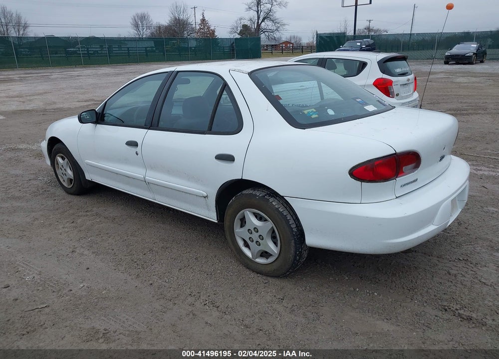 2002 CHEVROLET CAVALIER VIN: 1G1JC524X27132291