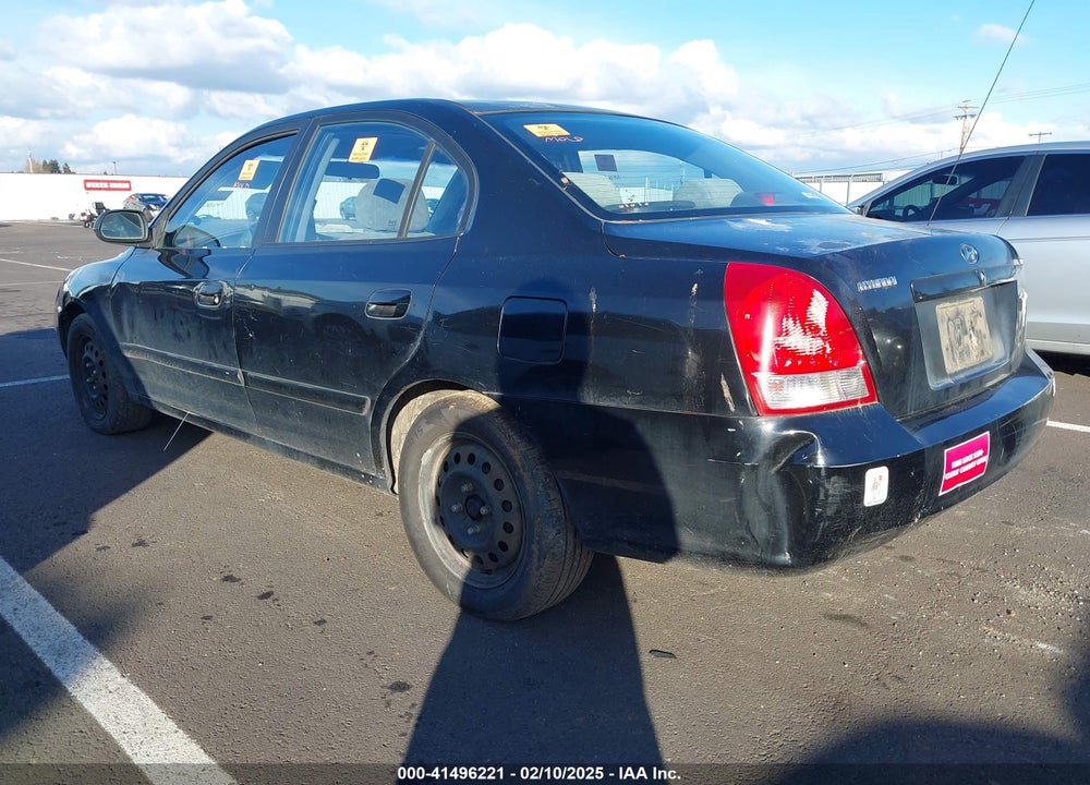 2003 HYUNDAI ELANTRA GLS/GT VIN: KMHDN45D63U668027