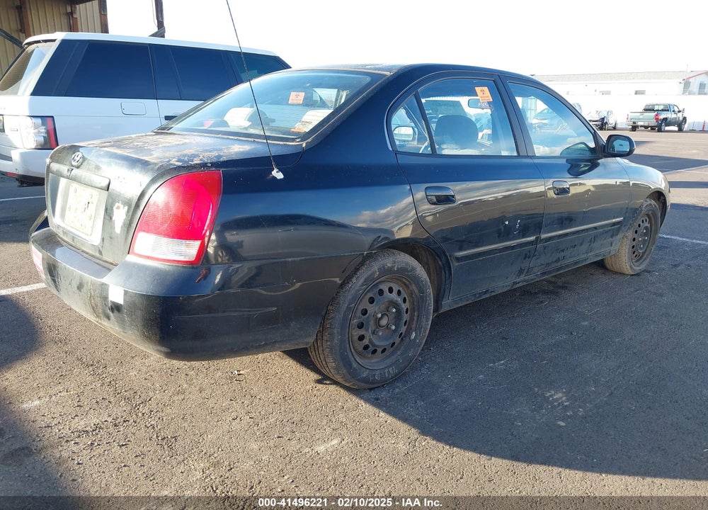 2003 HYUNDAI ELANTRA GLS/GT VIN: KMHDN45D63U668027