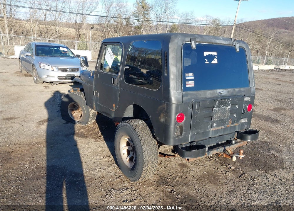 1995 JEEP WRANGLER / YJ S/RIO GRANDE VIN: 1J4FY19P0SP262646