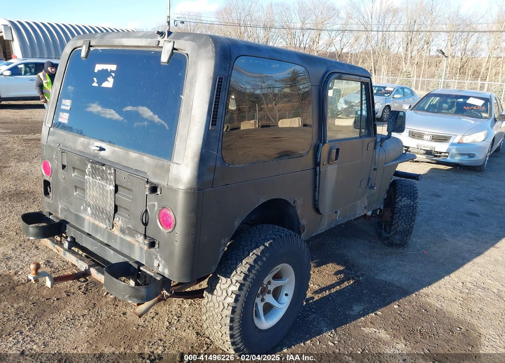 1995 JEEP WRANGLER / YJ S/RIO GRANDE VIN: 1J4FY19P0SP262646