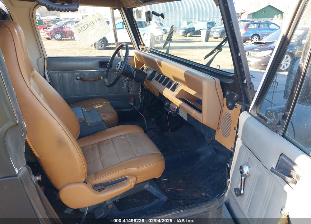 1995 JEEP WRANGLER / YJ S/RIO GRANDE VIN: 1J4FY19P0SP262646