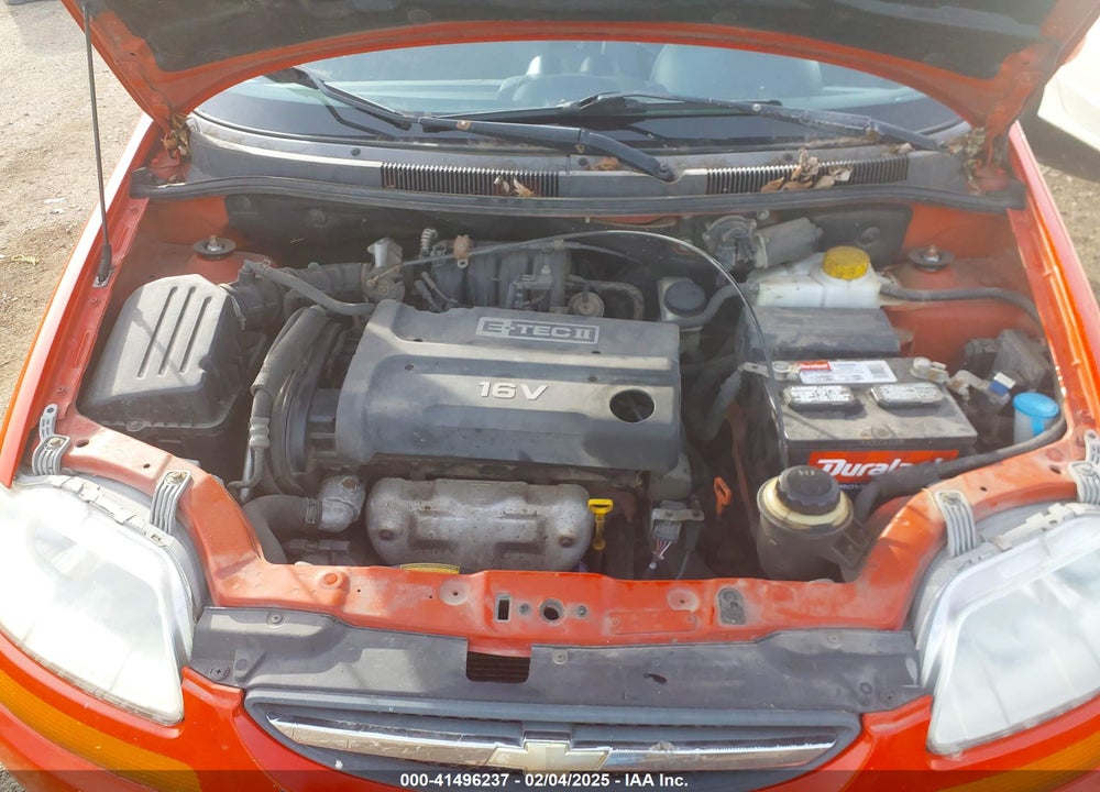 2004 CHEVROLET AVEO LS VIN: KL1TJ62654B218838