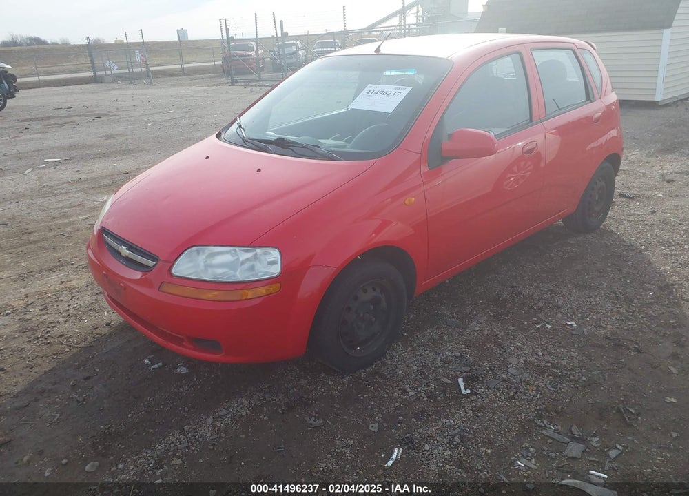 2004 CHEVROLET AVEO LS VIN: KL1TJ62654B218838