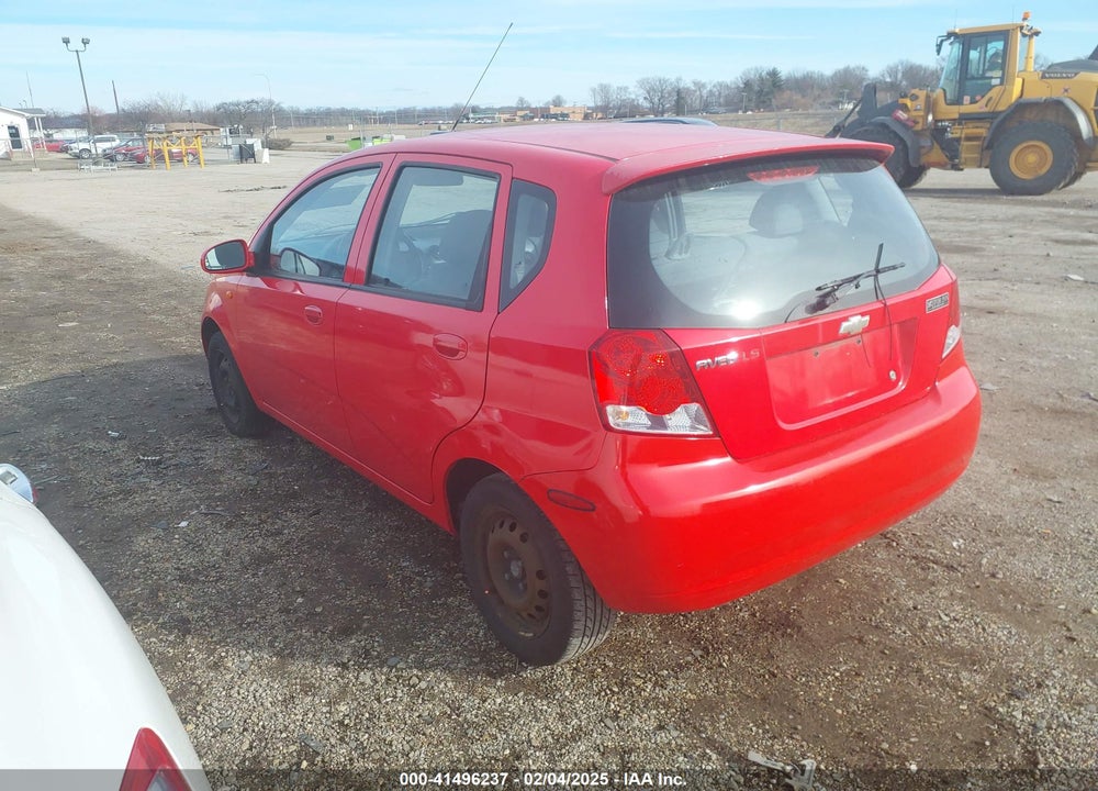 2004 CHEVROLET AVEO LS VIN: KL1TJ62654B218838