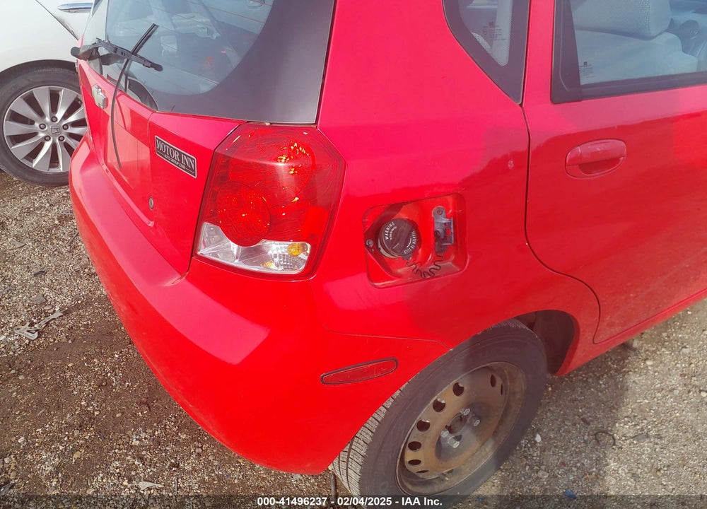 2004 CHEVROLET AVEO LS VIN: KL1TJ62654B218838