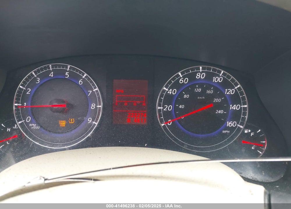 2008 INFINITI EX35 VIN: JNKAJ09E38M306581