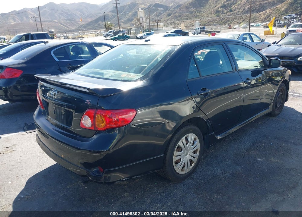 2009 TOYOTA COROLLA S VIN: 1NXBU40E79Z002720