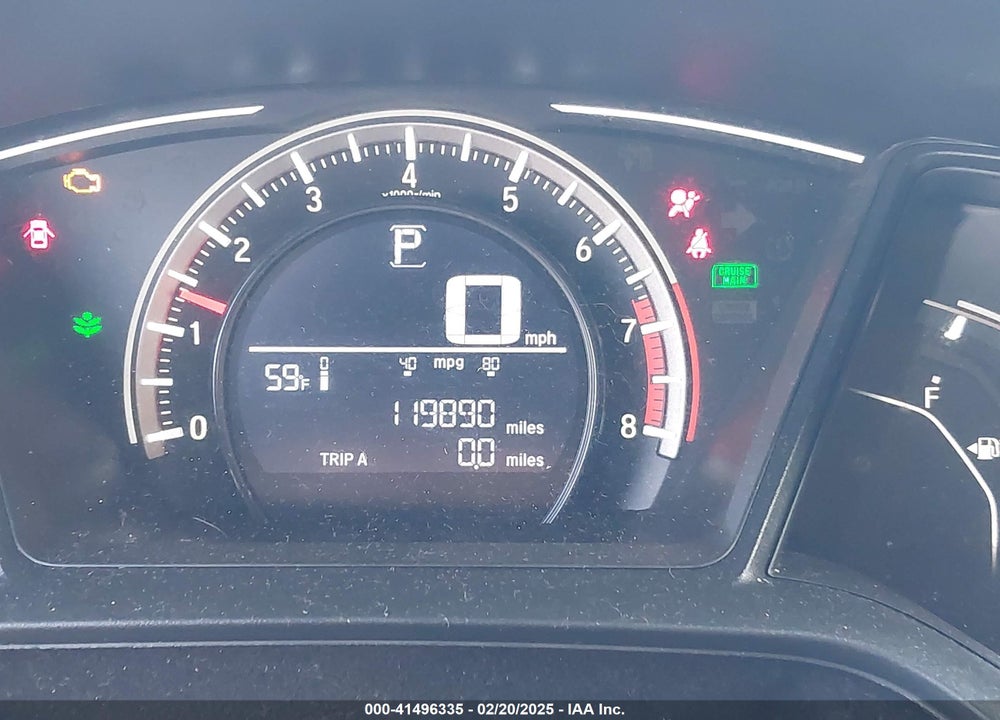 2018 HONDA CIVIC VIN: 2HGFC4B02JH302734
