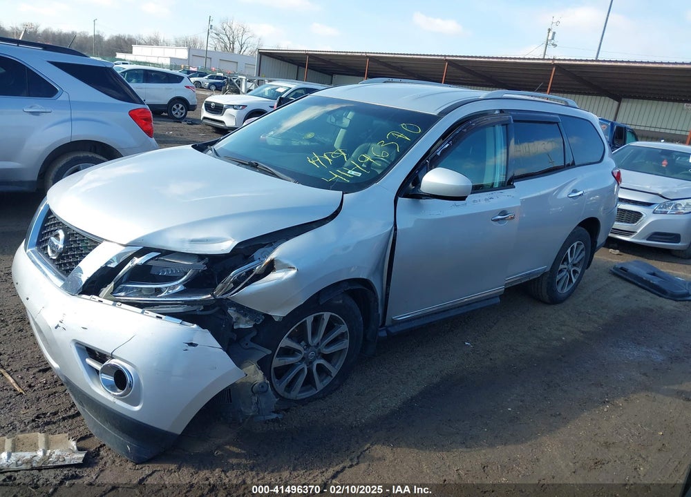 2013 NISSAN PATHFINDER SL VIN: 5N1AR2MN5DC654455