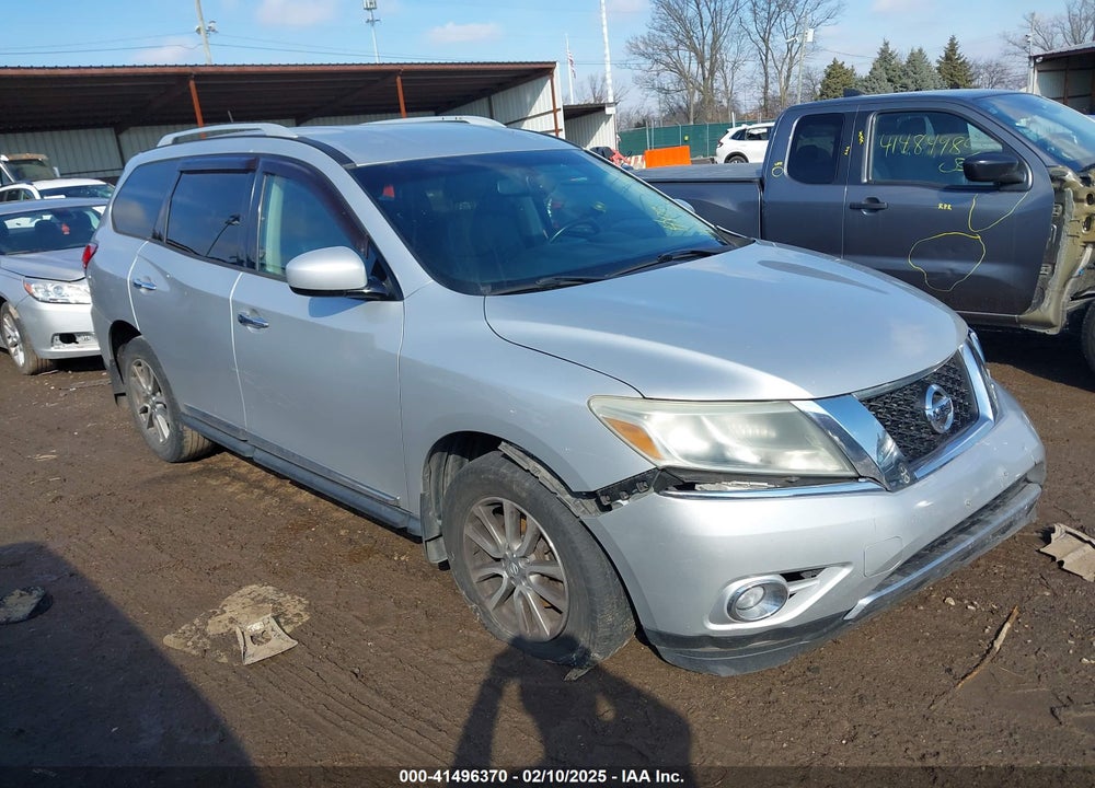 2013 NISSAN PATHFINDER SL VIN: 5N1AR2MN5DC654455