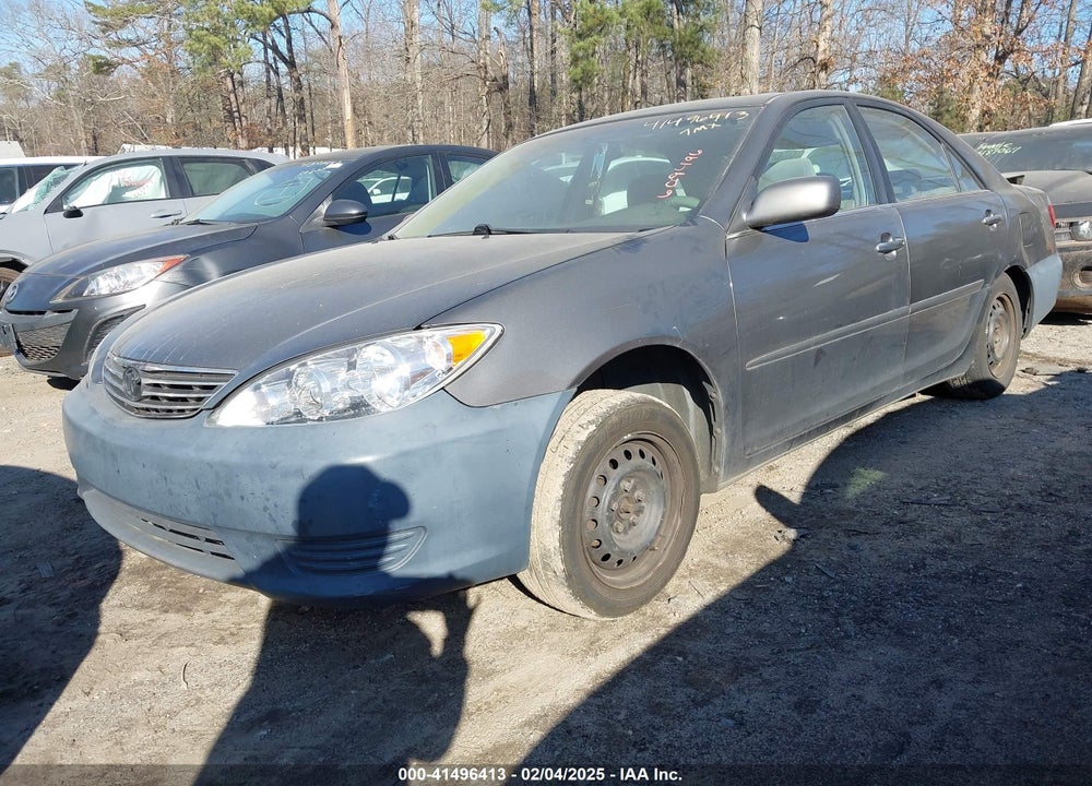 2005 TOYOTA CAMRY LE VIN: 4T1BE32K05U609496