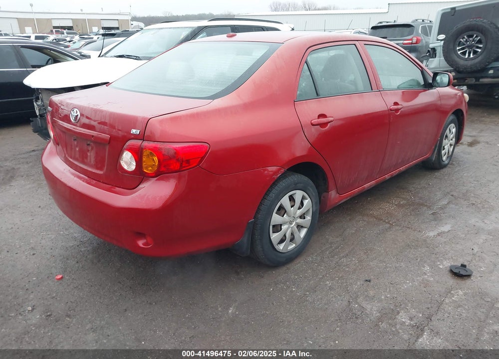 2010 TOYOTA COROLLA VIN: JTDBU4EE5A9099873