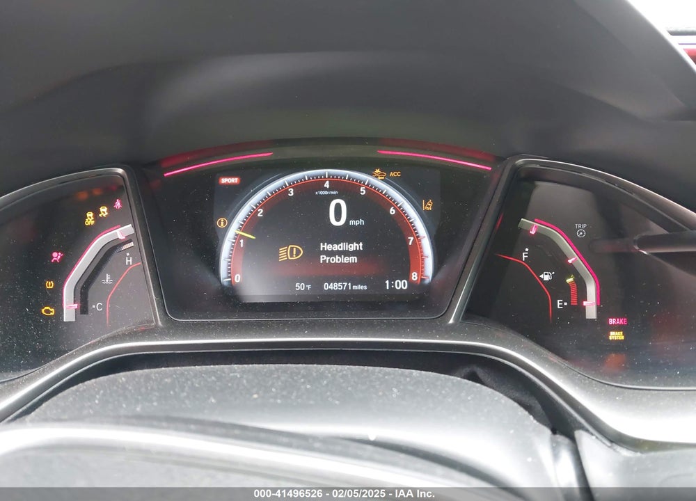 2021 HONDA CIVIC TYPE-R TOURING VIN: SHHFK8G72MU201457