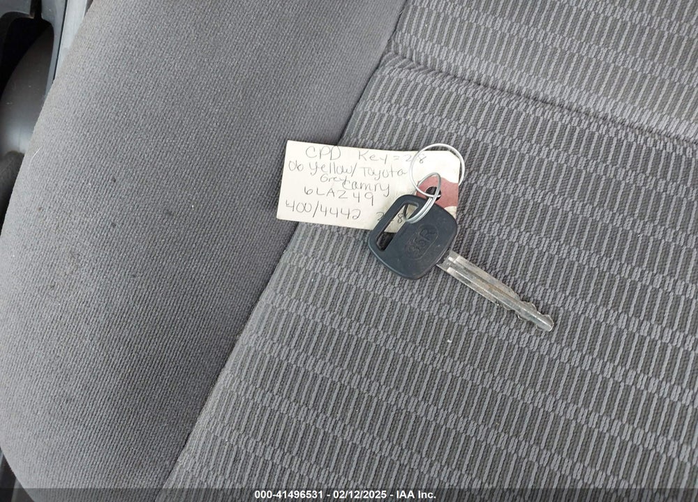 2006 TOYOTA CAMRY LE VIN: 4T1BE32K56U739310