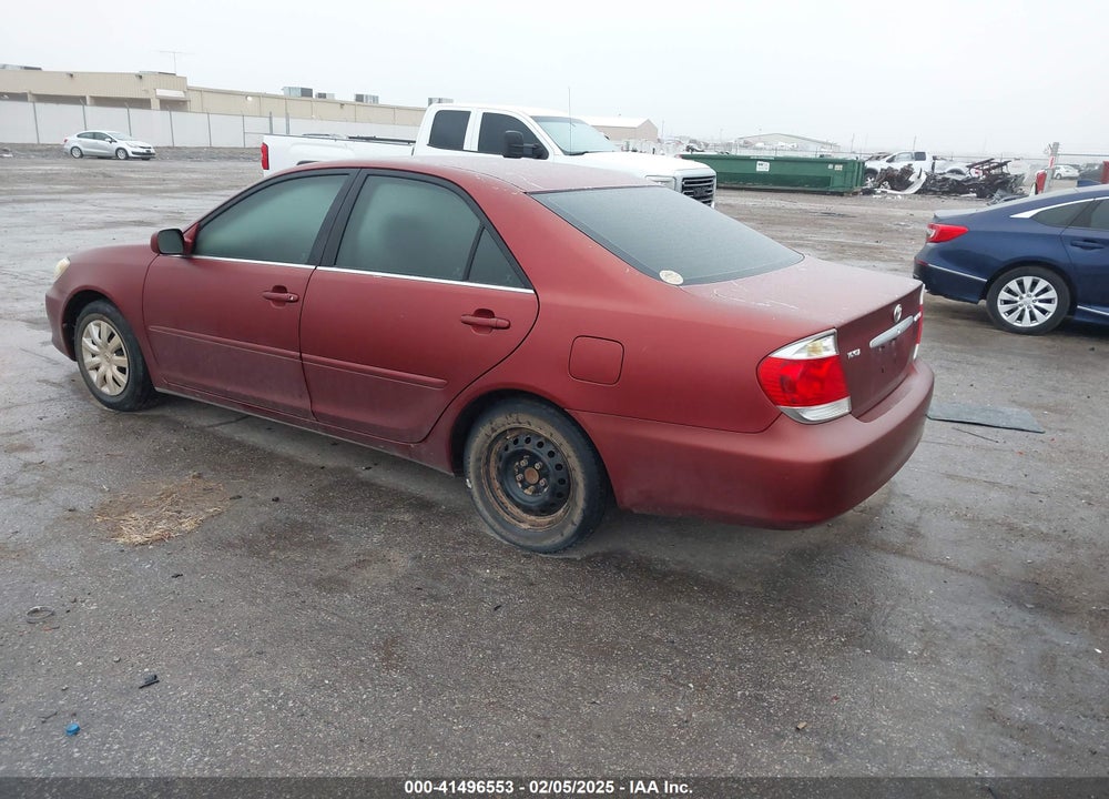 2005 TOYOTA CAMRY LE VIN: 4T1BE32K45U060627