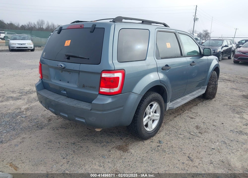2010 FORD ESCAPE HYBRID VIN: 1FMCU4K33AKC42279