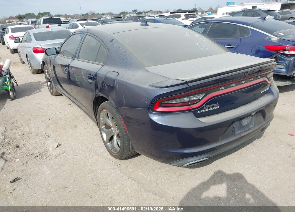 2016 DODGE CHARGER VIN: 2C3CDXHG2GH327960