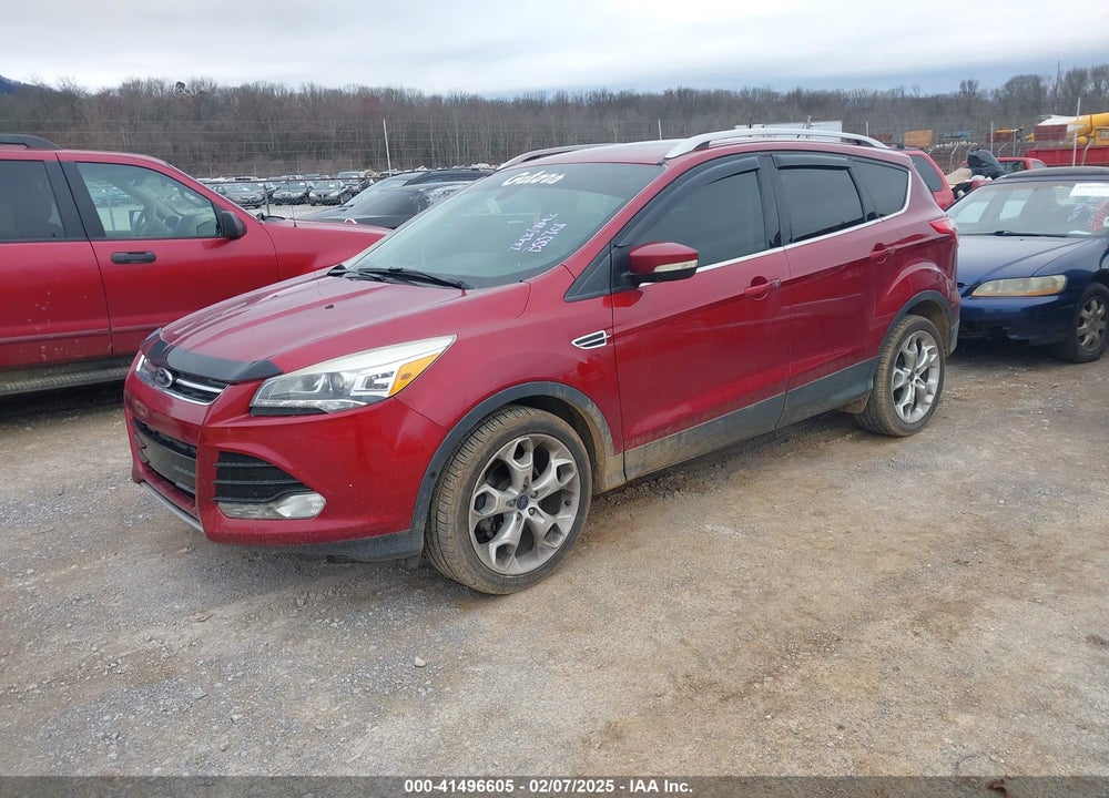 2014 FORD ESCAPE TITANIUM VIN: 1FMCU0JX1EUB55701