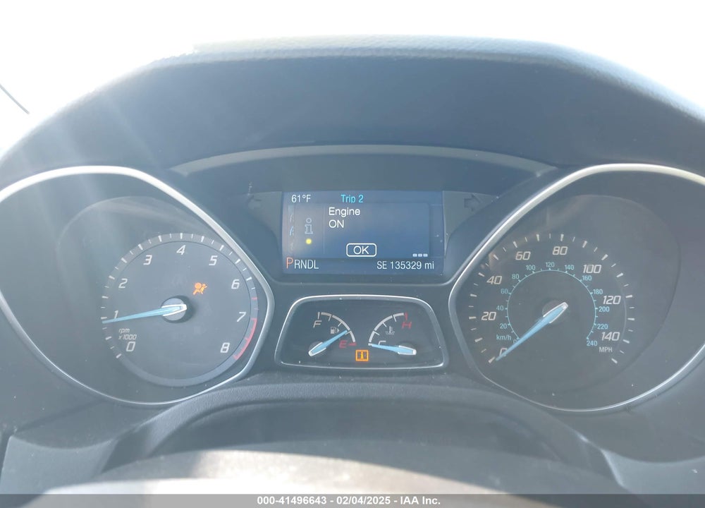 2014 FORD FOCUS VIN: 1FADP3K22EL293425