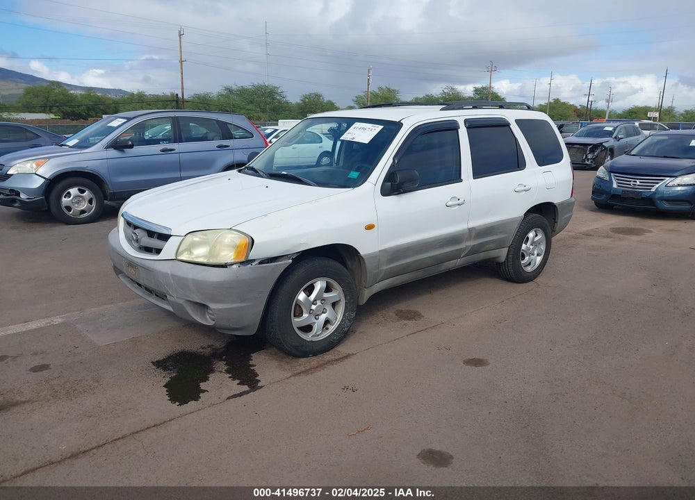 2004 MAZDA TRIBUTE DX VIN: 4F2YZ02B74KM28441
