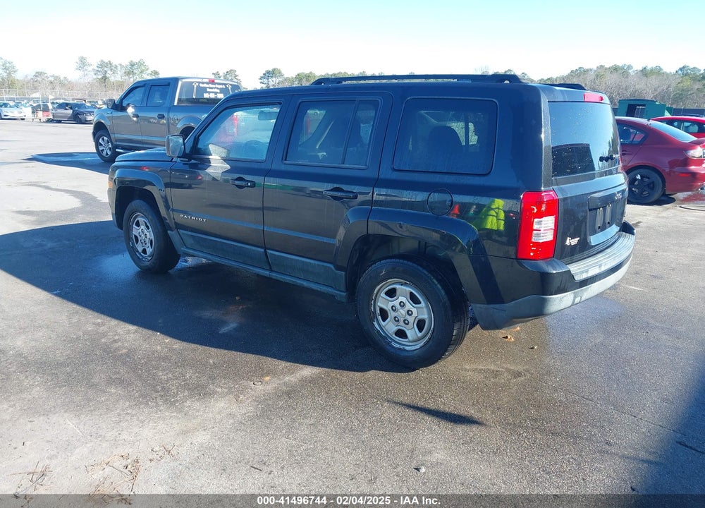 2011 JEEP PATRIOT VIN: 1J4NT1GA4BD208292