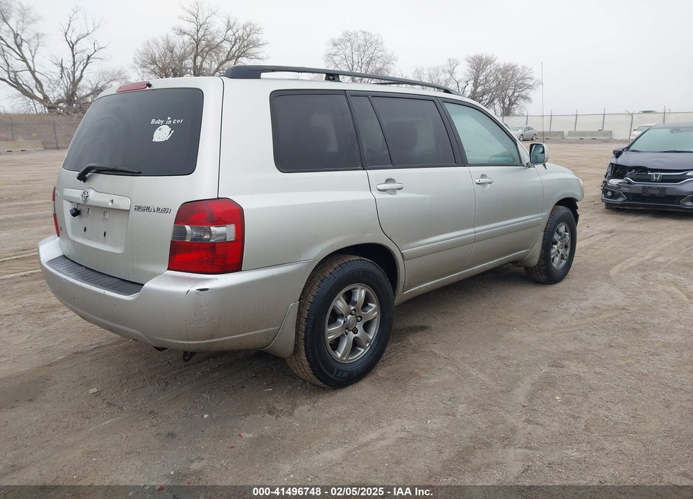 2004 TOYOTA HIGHLANDER V6 VIN: JTEDP21A240037150