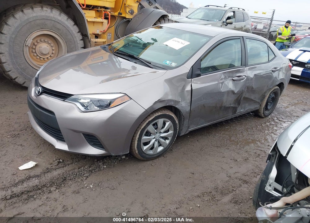 2014 TOYOTA COROLLA LE VIN: 2T1BURHE3EC151574