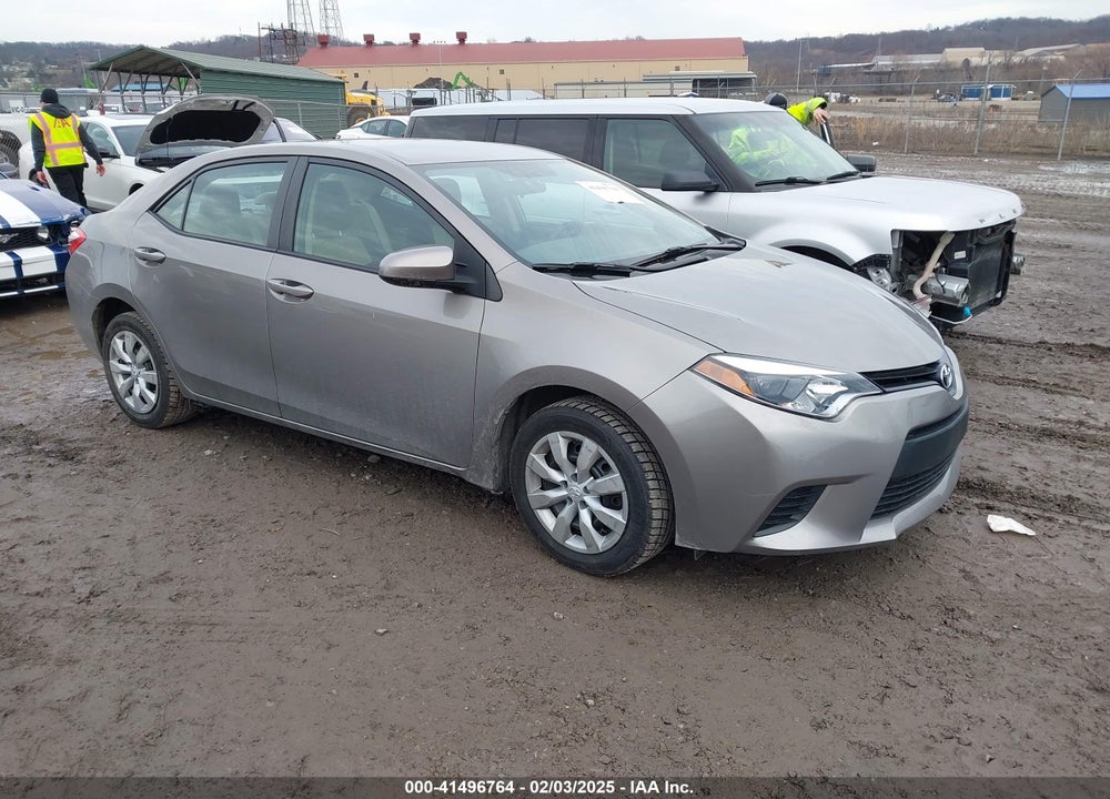 2014 TOYOTA COROLLA LE VIN: 2T1BURHE3EC151574