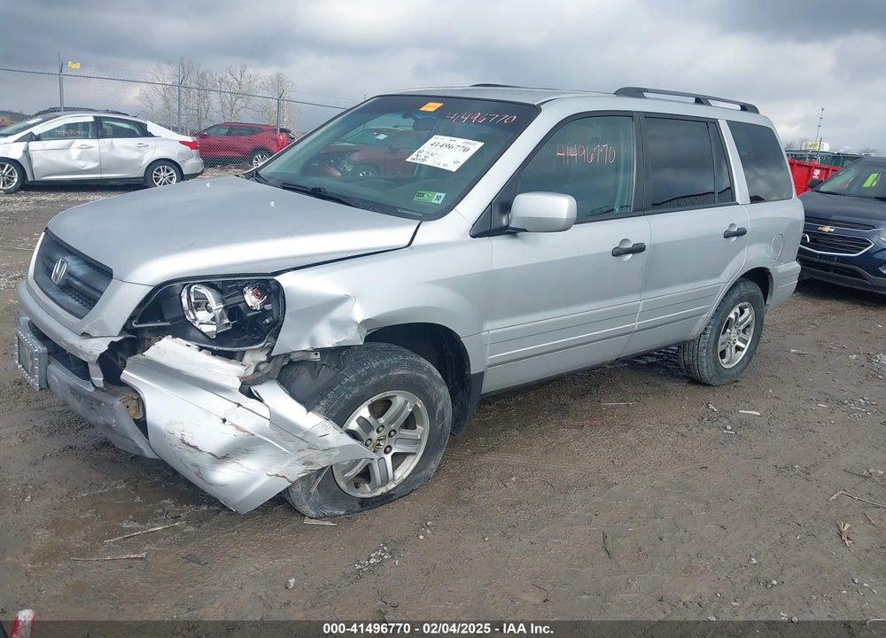 2003 HONDA PILOT VIN: 2HKYF18443H571898