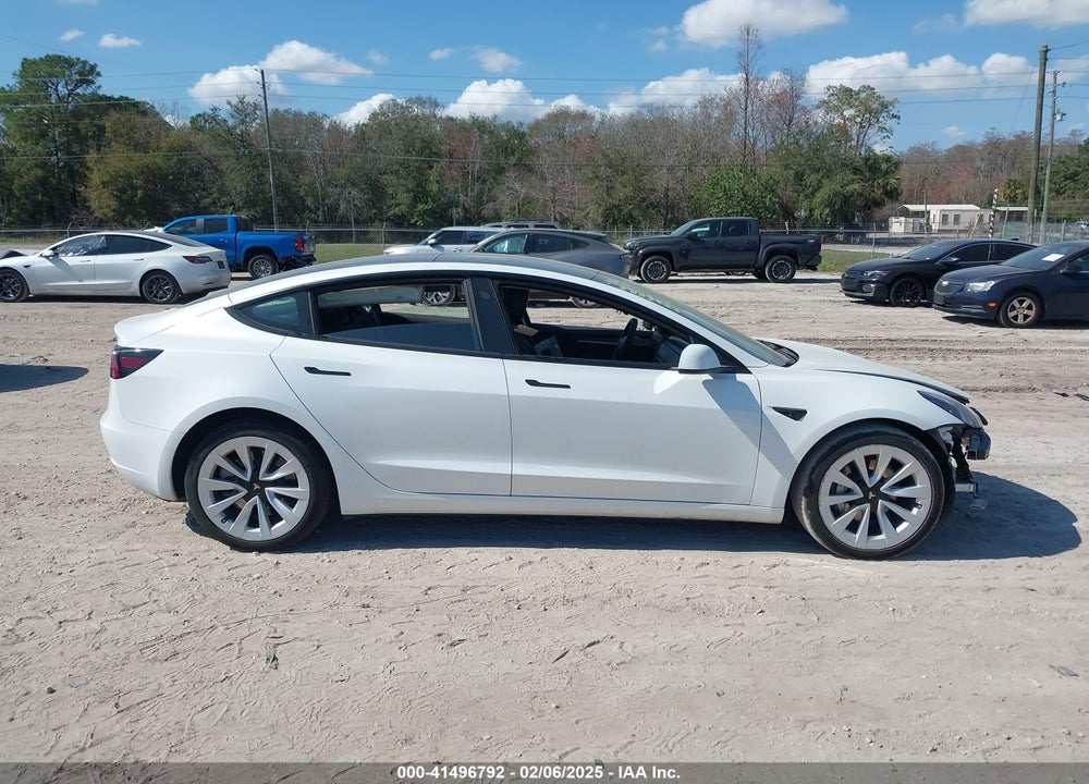 2022 TESLA MODEL 3 VIN: 5YJ3E1EA1NF326839