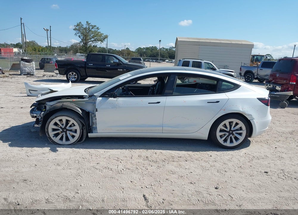 2022 TESLA MODEL 3 VIN: 5YJ3E1EA1NF326839