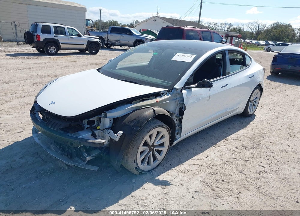 2022 TESLA MODEL 3 VIN: 5YJ3E1EA1NF326839
