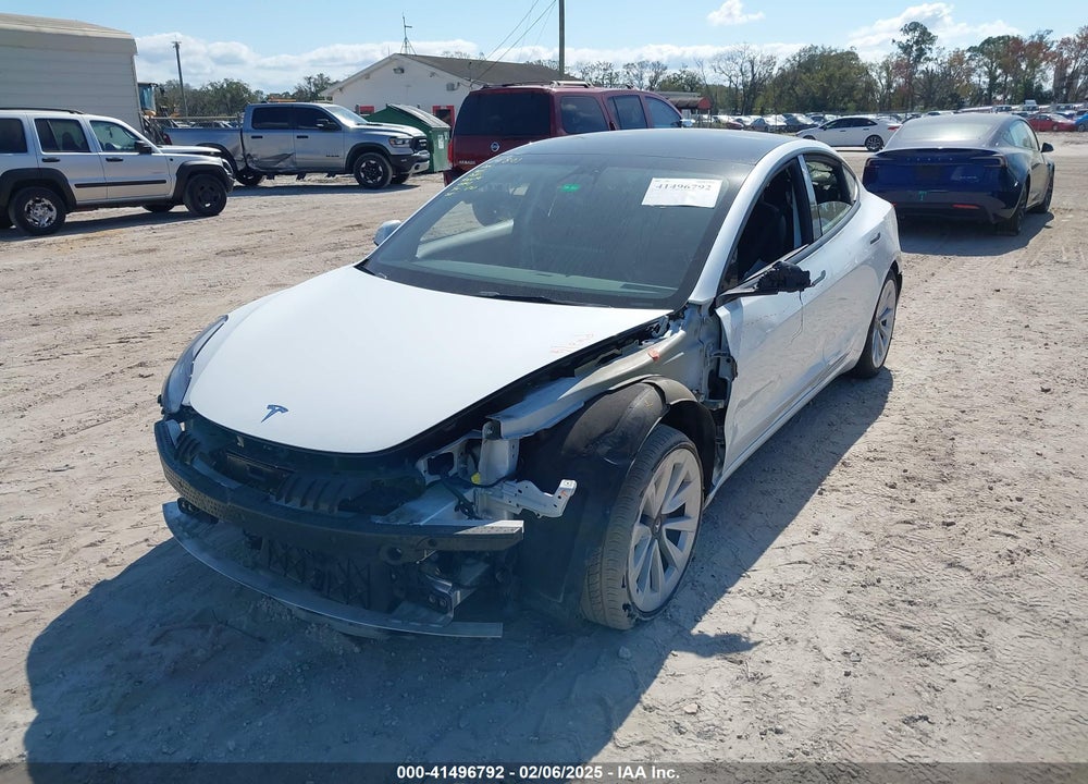 2022 TESLA MODEL 3 VIN: 5YJ3E1EA1NF326839