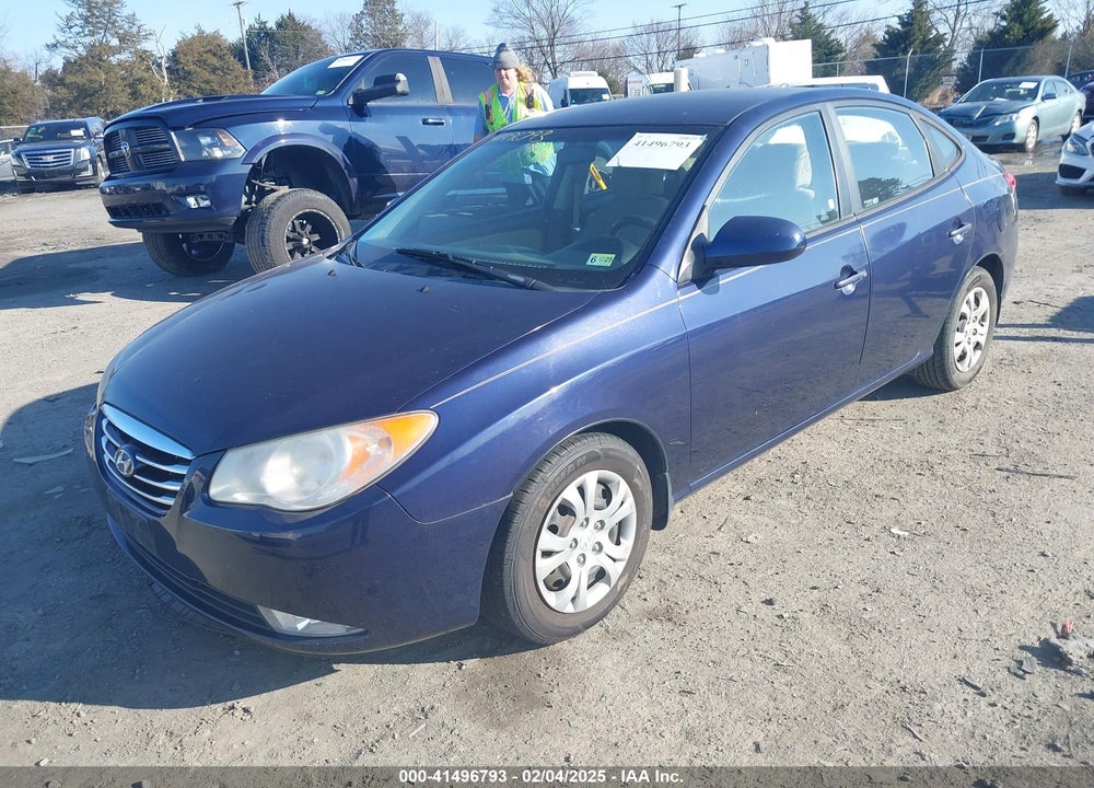 2010 HYUNDAI ELANTRA VIN: KMHDU4AD0AU013660