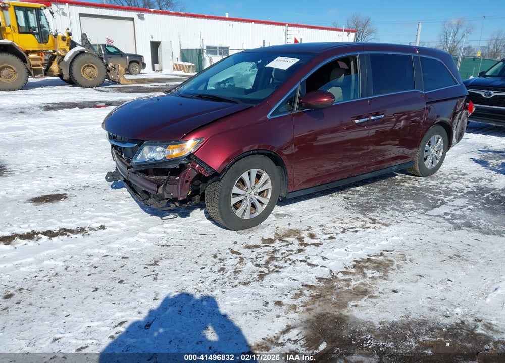 2016 HONDA ODYSSEY EX-L VIN: 5FNRL5H60GB086135