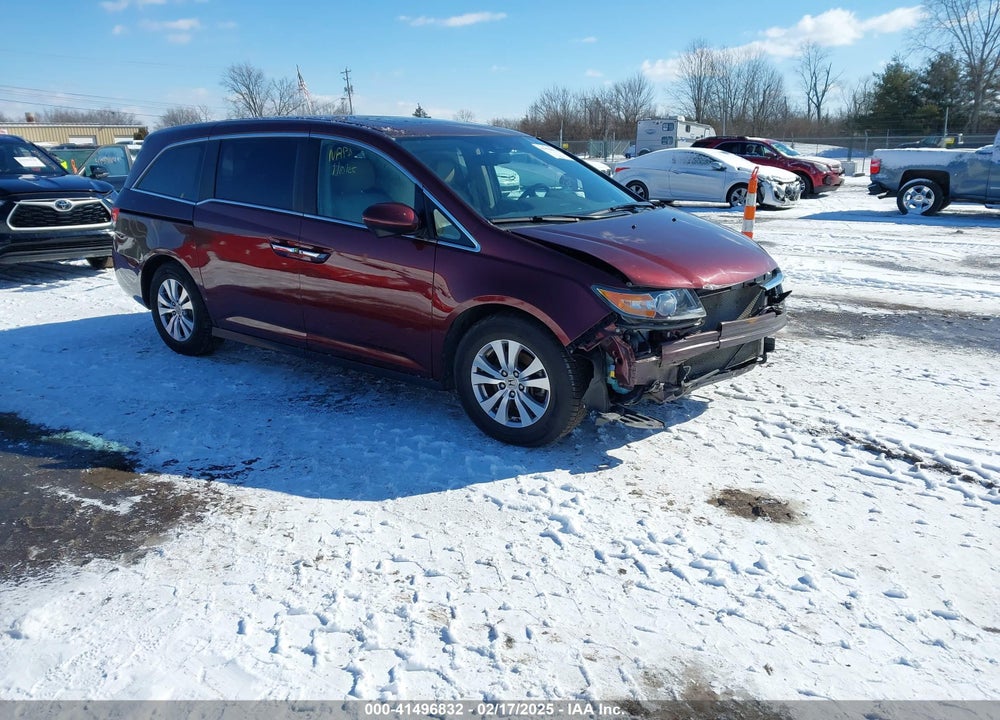 2016 HONDA ODYSSEY EX-L VIN: 5FNRL5H60GB086135