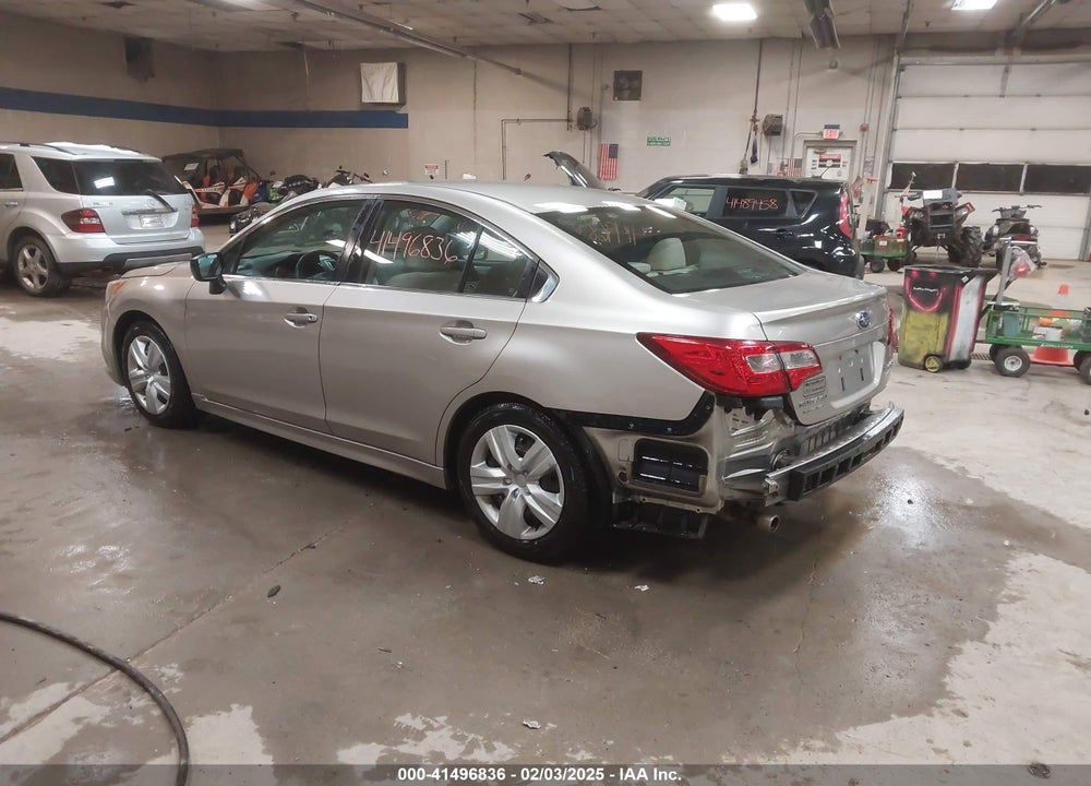 2015 SUBARU LEGACY VIN: 4S3BNAA67F3037962