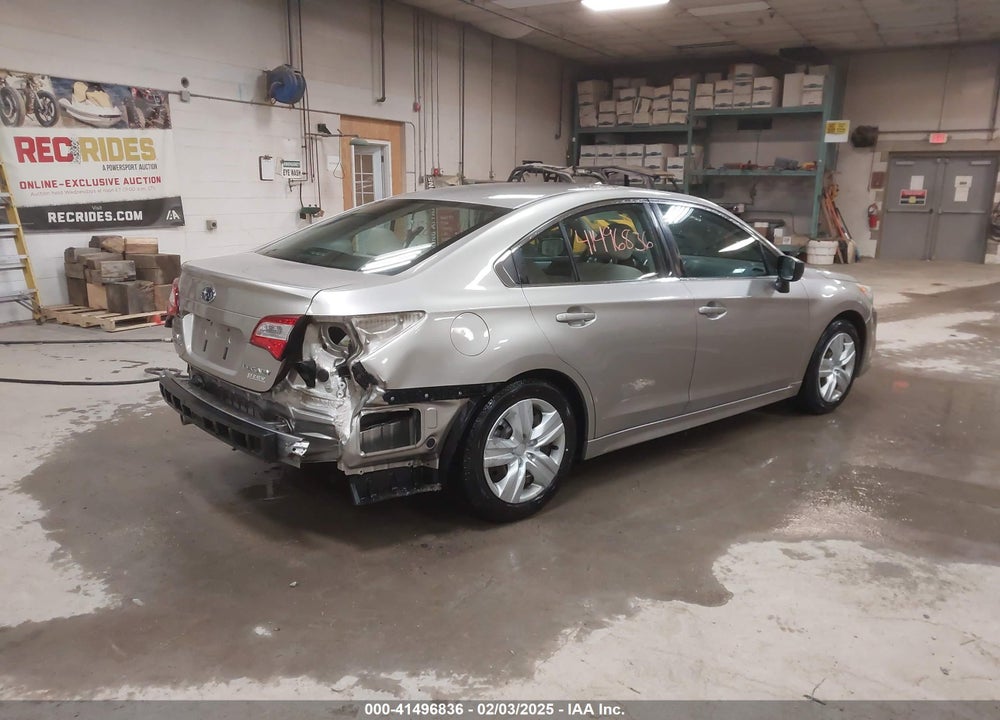 2015 SUBARU LEGACY VIN: 4S3BNAA67F3037962