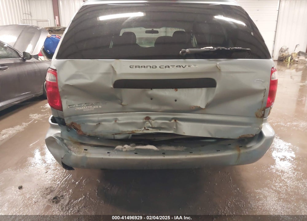 2006 DODGE GRAND CARAVAN SE VIN: 1D4GP24R96B614561