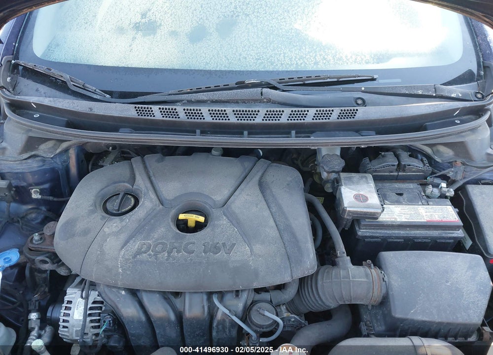 2013 HYUNDAI ELANTRA GLS VIN: 5NPDH4AEXDH408509