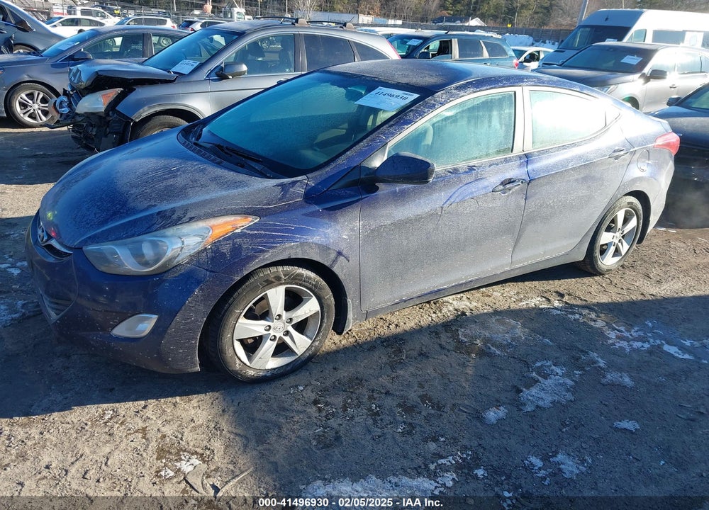 2013 HYUNDAI ELANTRA GLS VIN: 5NPDH4AEXDH408509