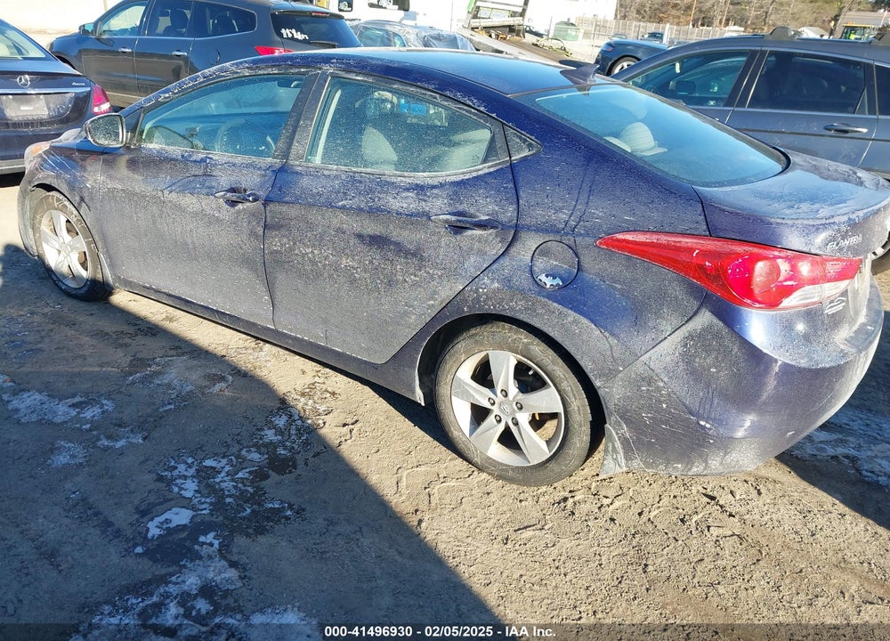 2013 HYUNDAI ELANTRA GLS VIN: 5NPDH4AEXDH408509